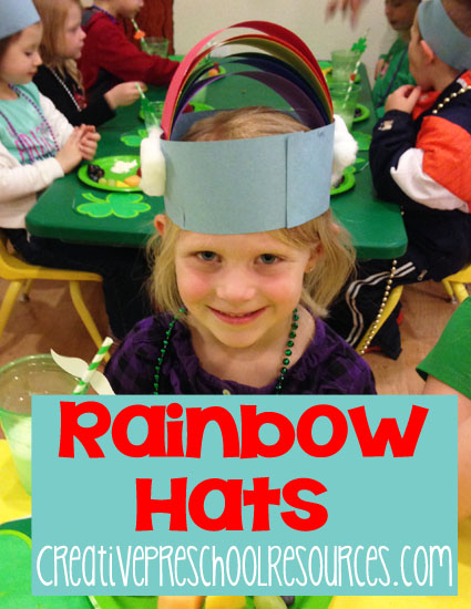 Rainbow hat cover